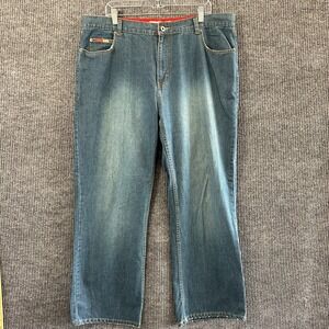 Pierre Cardin PCD Mens Straight Jeans Size 40R Blue Denim 100% Cotton High Rise